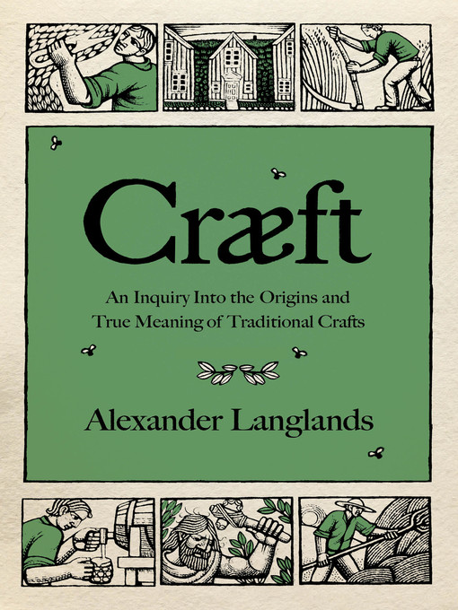 Title details for Cræft by Alexander Langlands - Wait list